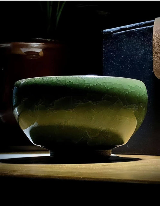 Jadeite Ice Crack Pattern