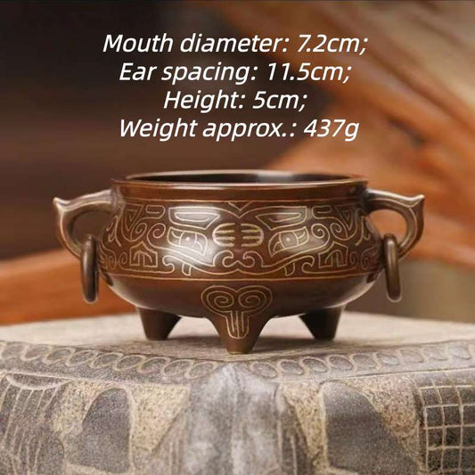 Vessel of Zen Rich With Loop Ears incense burner