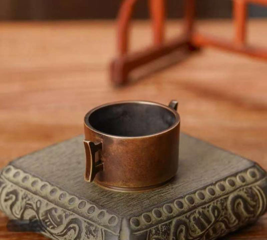 Vessel of Zen Treasure With Flat Ears incense burner