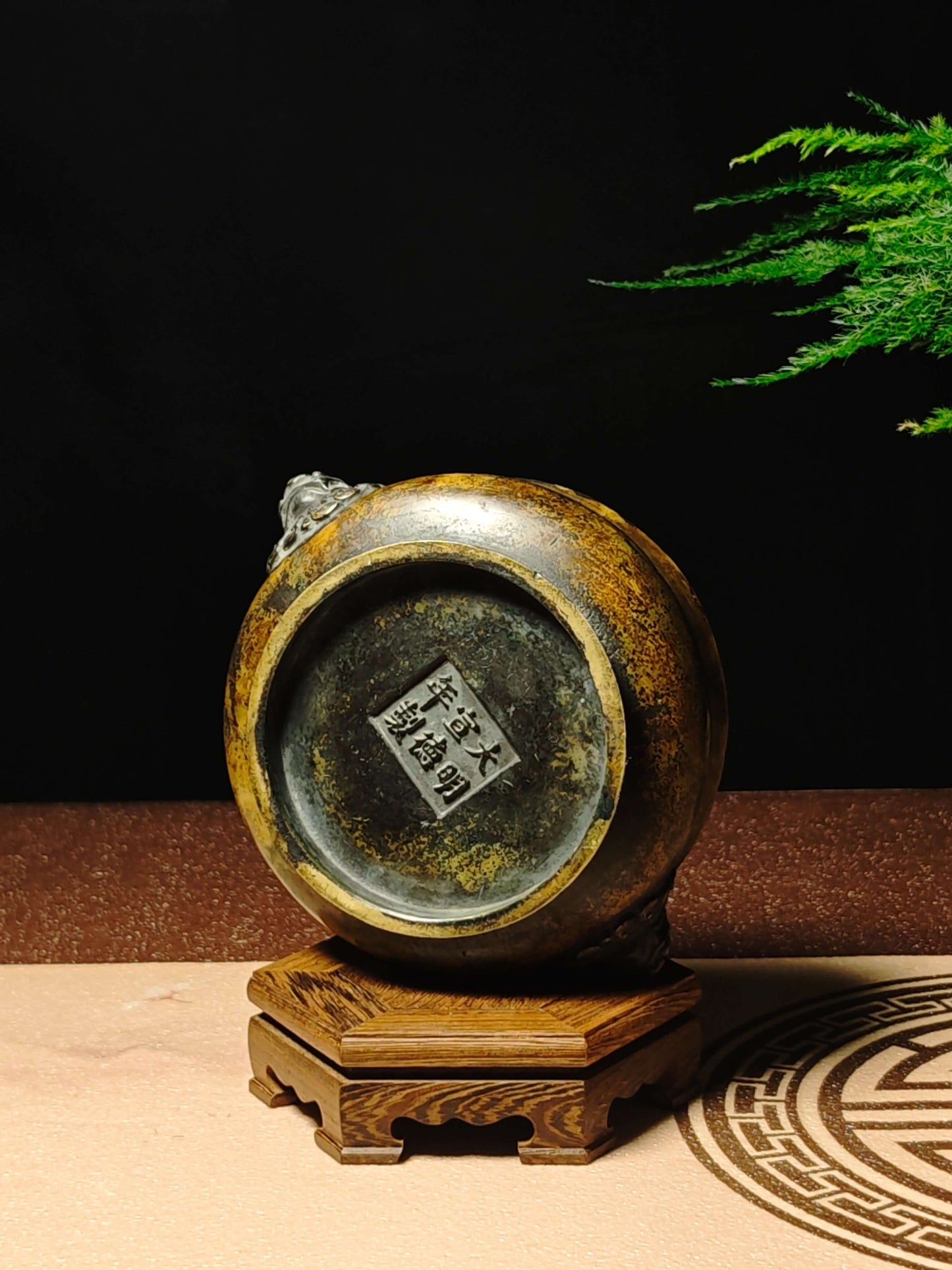 vesselofzen Lion-headed incense burner (1.3kg)