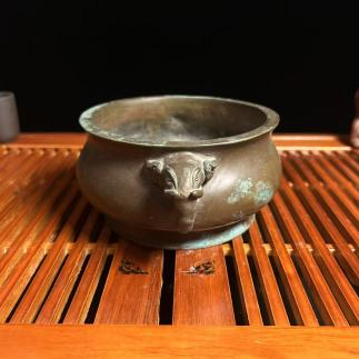 Elephant-headed Incense Burner