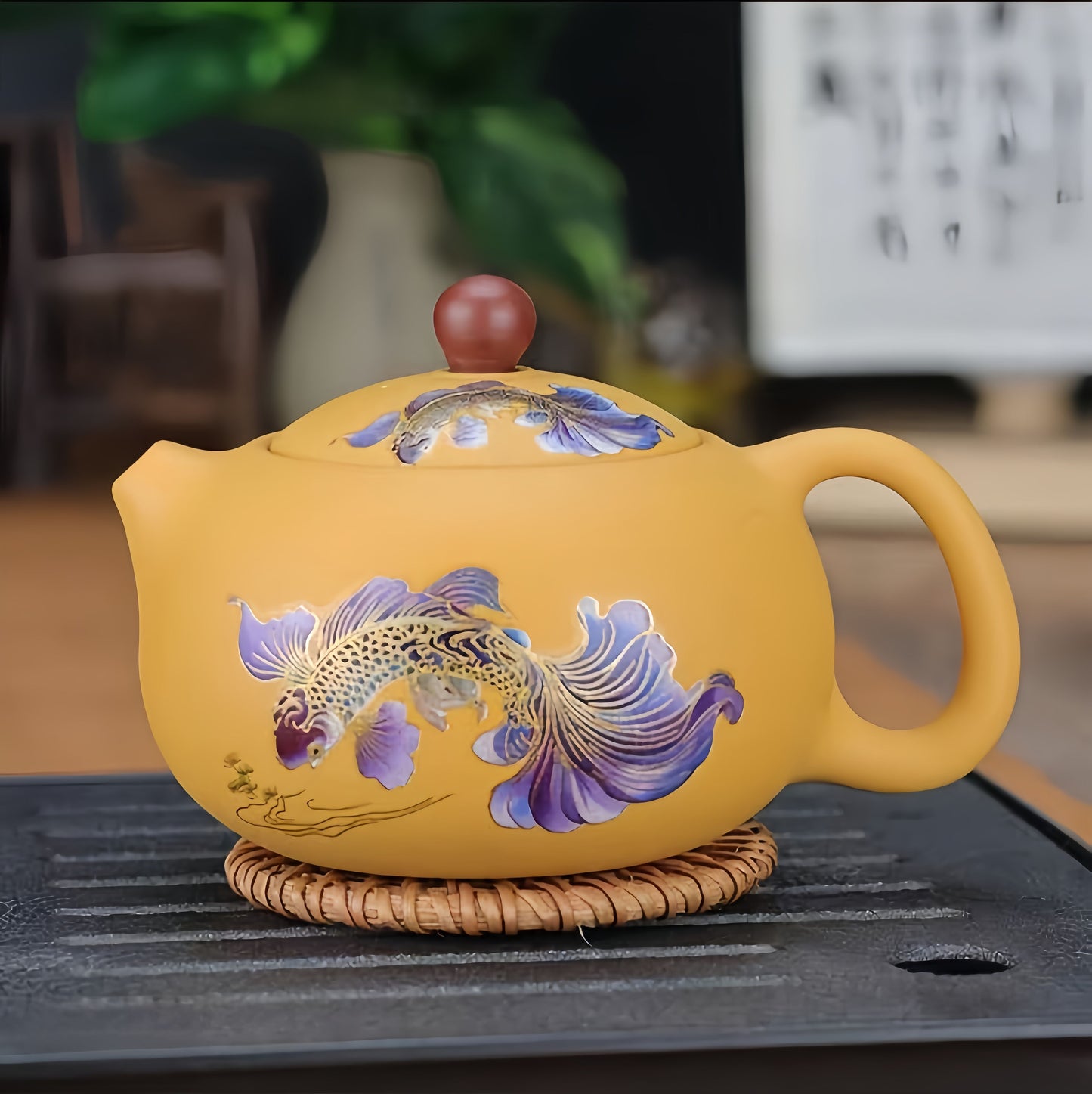 Color-Changing Phoenix-Calling Teapot