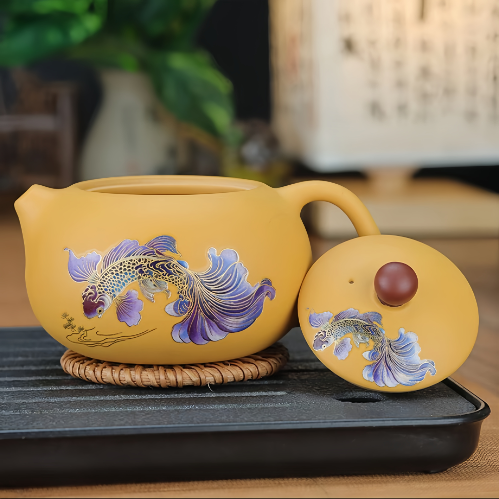 Color-Changing Phoenix-Calling Teapot