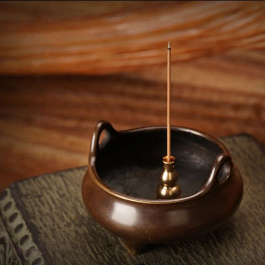 Vessel of Zen Smoothly With Curved Ears incense burner