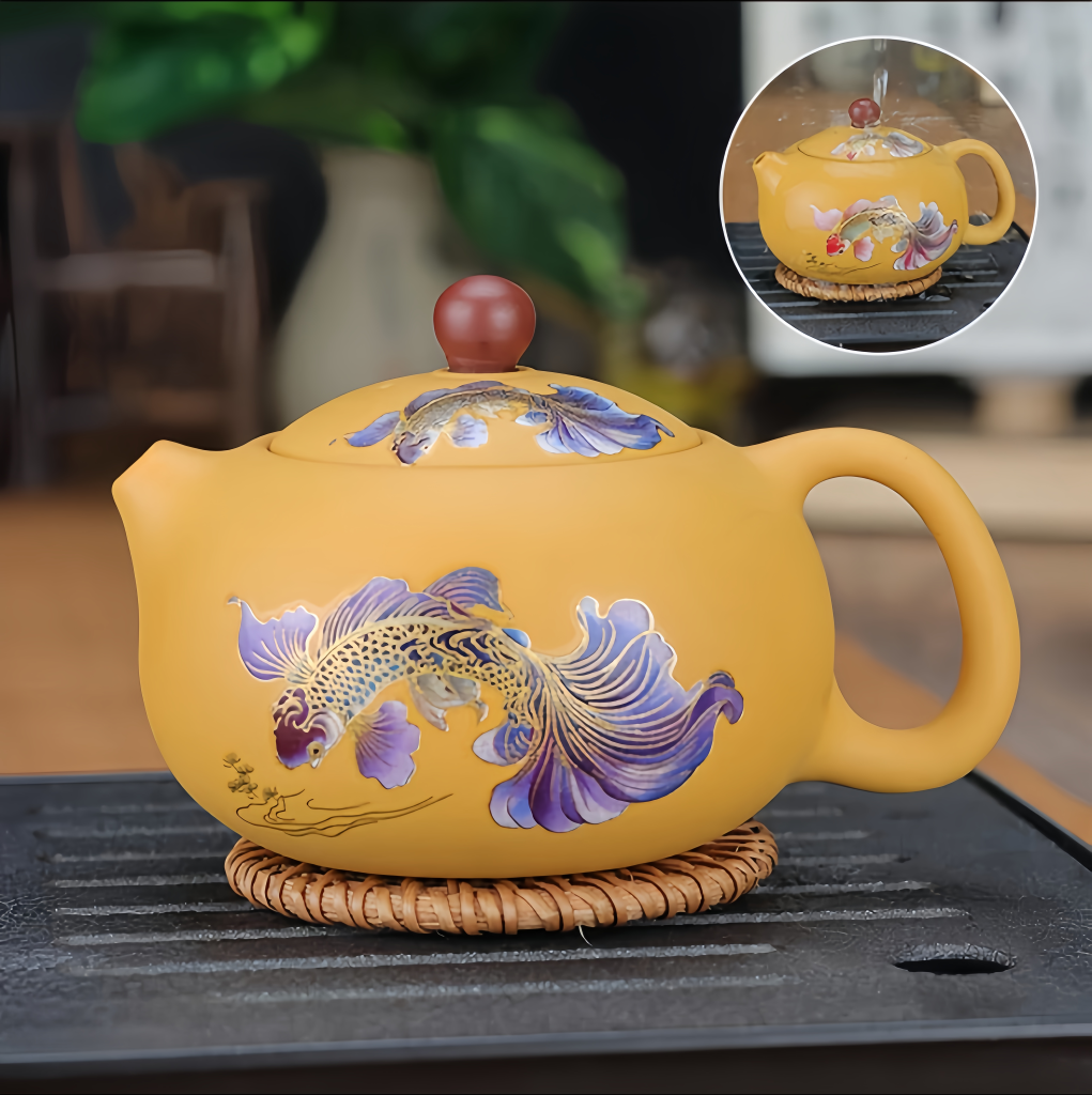 Color-Changing Phoenix-Calling Teapot