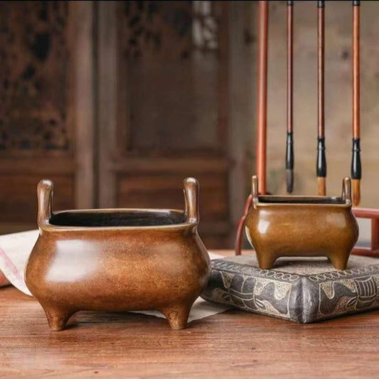 Vessel of Zen wish With Curved Ears incense burner
