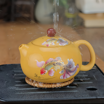 Color-Changing Phoenix-Calling Teapot