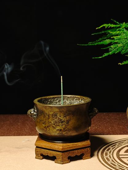 vesselofzen Lion-headed incense burner (1.05kg)
