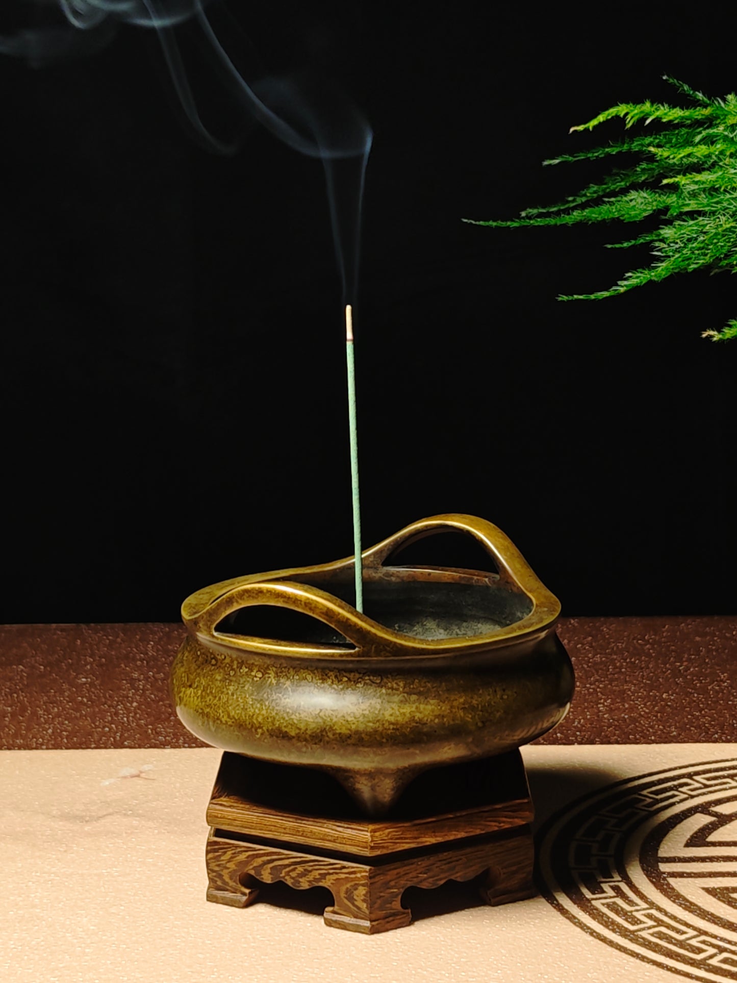 vesselofzen Bridge ear incense burner (1.3kg）
